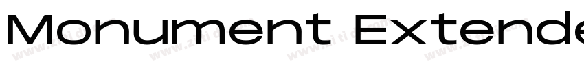 Monument Extended Me字体转换